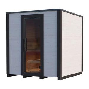 Auroom Garda Outdoor Cabin Sauna, Translucent White