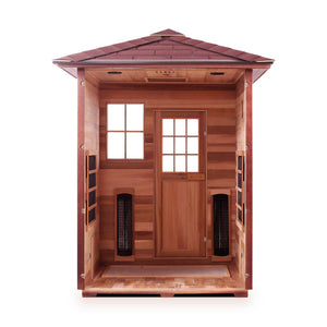 Enlighten Sauna SIERRA 3-Person Full Spectrum Infrared Sauna