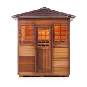 Enlighten Sauna SIERRA 4-Person Full Spectrum Infrared Sauna