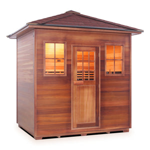 Enlighten Sauna SIERRA 5-Person Full Spectrum Infrared Sauna