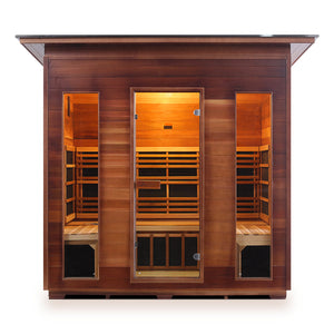 Enlighten Sauna RUSTIC 5-Person Full Spectrum Infrared Sauna