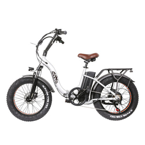 NAKTO 48V/10Ah 500W City Cargo Fat Tire Folding Electric Bike FOLDING OX