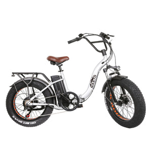 NAKTO 48V/10Ah 500W City Cargo Fat Tire Folding Electric Bike FOLDING OX