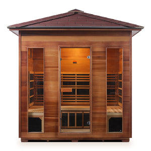 Enlighten Sauna RUSTIC 5-Person Full Spectrum Infrared Sauna