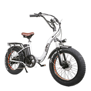 NAKTO 48V/10Ah 500W City Cargo Fat Tire Folding Electric Bike FOLDING OX