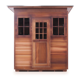 Enlighten Sauna SAPPHIRE 4-Person Infrared/Traditional Sauna