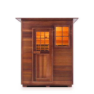 Enlighten Sauna SunRise 3-Person Dry Traditional Sauna