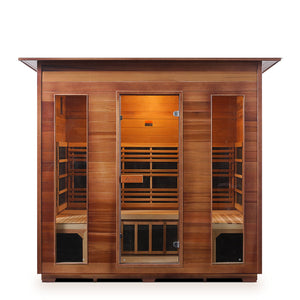 Enlighten Sauna RUSTIC 5-Person Full Spectrum Infrared Sauna