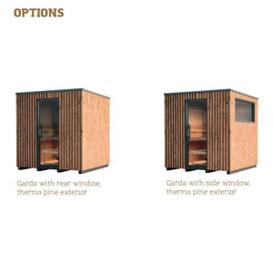 Auroom Garda Outdoor Cabin Sauna, Thermo-Pine