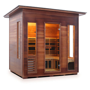 Enlighten Sauna DIAMOND 5-Person Infrared/Traditional Sauna