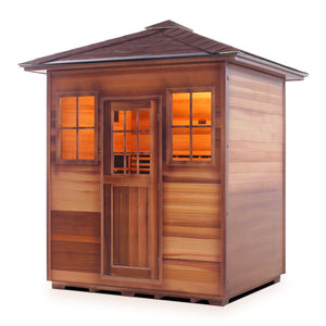 Enlighten Sauna SIERRA 4-Person Full Spectrum Infrared Sauna