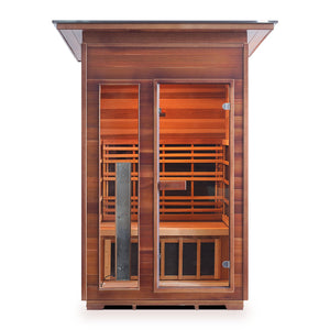 Enlighten Sauna RUSTIC 2-Person Full Spectrum Infrared Sauna