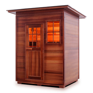 Enlighten Sauna SIERRA 3-Person Full Spectrum Infrared Sauna