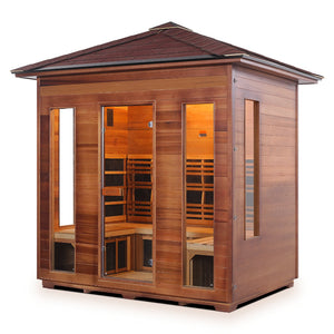 Enlighten Sauna RUSTIC 5-Person Full Spectrum Infrared Sauna