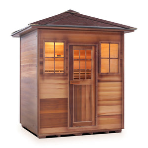 Enlighten Sauna MoonLight 4-Person Dry Traditional Sauna