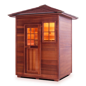 Enlighten Sauna MoonLight 3-Person Dry Traditional Sauna