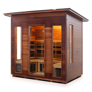 Enlighten Sauna RUSTIC 5-Person Full Spectrum Infrared Sauna