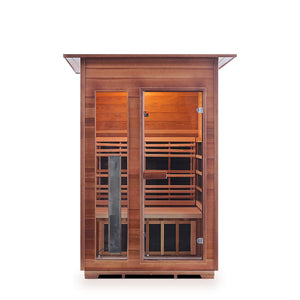 Enlighten Sauna RUSTIC 2-Person Full Spectrum Infrared Sauna