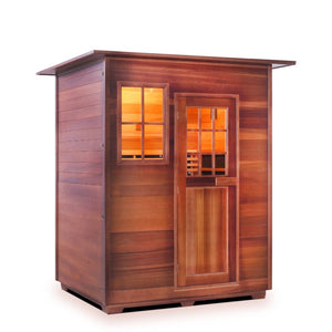 Enlighten Sauna SIERRA 3-Person Full Spectrum Infrared Sauna