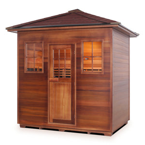 Enlighten Sauna SIERRA 5-Person Full Spectrum Infrared Sauna