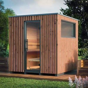 Auroom Garda Outdoor Cabin Sauna, Thermo-Pine