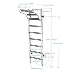 BenchK 211B Wallbars