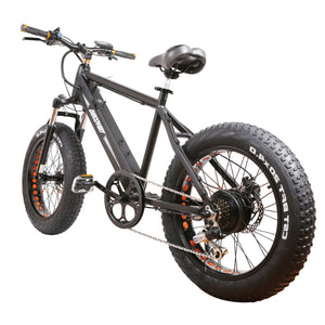 NAKTO 48V/8Ah 350W Fat Tire Electric Bike DISCOVERY