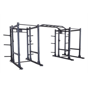 Pro Clubline PCL Power Rack Double Rack Strap Safeties/Extension W Monkey Bar