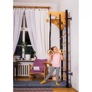 Swedish ladder for kids with gymnastic accessories – BenchK 211B + A076