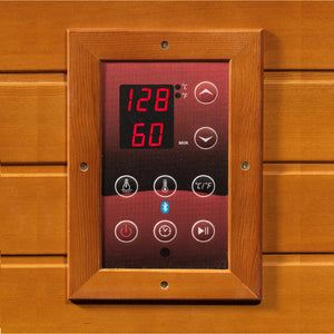 Dynamic Cardoba 2-Person Full Spectrum Near Zero EMF Infrared Sauna 7 Total Heaters