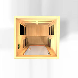 Dynamic Avila Elite 1-2-person Ultra Low EMF Infrared Sauna 7 Dynamic Pure Tech Carbon Heaters