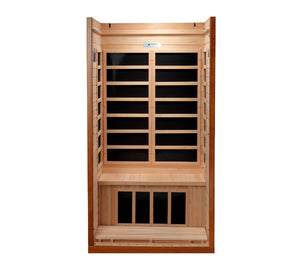 Dynamic Barcelona Elite 1-2-person Ultra Low EMF Infrared Sauna 6 Dynamic Pure Tech Carbon Heaters