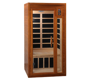 Dynamic Barcelona Elite 1-2-person Ultra Low EMF Infrared Sauna 6 Dynamic Pure Tech Carbon Heaters