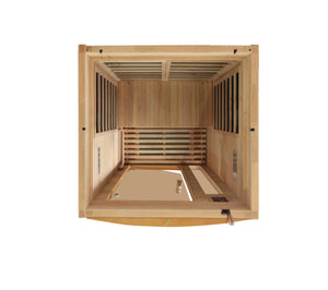 Dynamic Barcelona Elite 1-2-person Ultra Low EMF Infrared Sauna 6 Dynamic Pure Tech Carbon Heaters