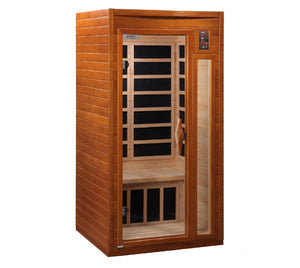 Dynamic Barcelona Elite 1-2-person Ultra Low EMF Infrared Sauna 6 Dynamic Pure Tech Carbon Heaters