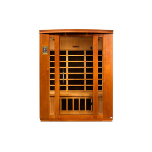 Dynamic Bellagio 3-person Low EMF Infrared Sauna 9 Dynamic Low Carbon Heaters