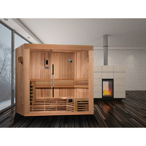 Golden Designs Copenhagen Edition 3 Person Traditional Steam Sauna