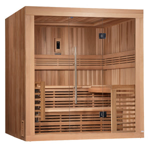 Golden Designs Osla Edition 6 Person Traditional Steam Sauna