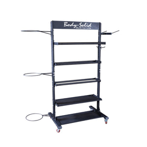 Body Solid Multi Accessory Storage Tower