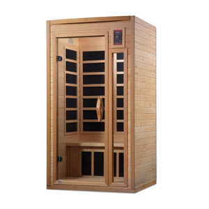 Golden Designs Geneva Elite 1-2-person PureTech™ Near Zero EMF Infrared Sauna