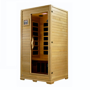 Golden Designs Studio Elite 1-2-person PureTech™ Near Zero EMF Infrared Sauna