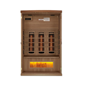 Golden Designs 2-Person Full Spectrum PureTech™ Near Zero EMF Infrared Sauna