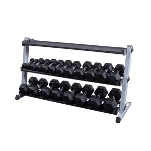 Body Solid GDR60 Kettlebell Shelf