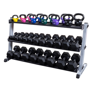 Body Solid GDR60 Kettlebell Shelf