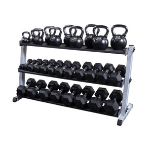 Body Solid 2 Tier Horizontal Dumbell Rack