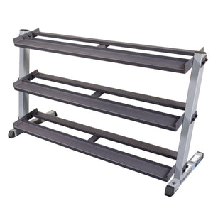 Body Solid 2 Tier Horizontal Dumbell Rack