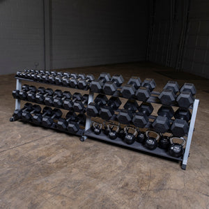 Body Solid 2 Tier Horizontal Dumbell Rack