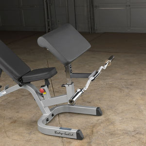 Body Solid Flat/Incline/Decline Bench, 2"X3", GFID71