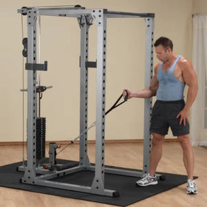 Body Solid Power Rack Package, GPR378, GLA378, SP200, DR378, GFID31, GPCA1, GLDA1