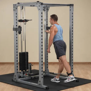 Body Solid Power Rack Package, GPR378, GLA378, SP200, DR378, GFID31, GPCA1, GLDA1